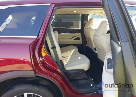 2025 Infiniti Qx60 Sensory Awd from USA, damaged, VIN 5N1AL1GS1SC354552